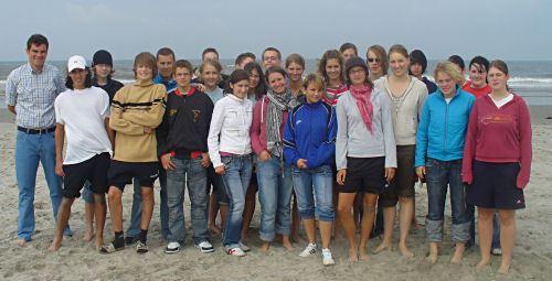 Gruppenaufnahme einer Schulklasse